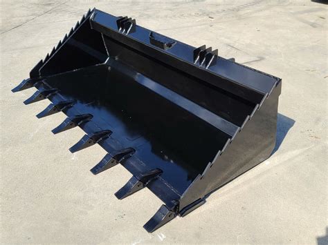 skid steer bucket with teeth|1 yard skid loader bucket.